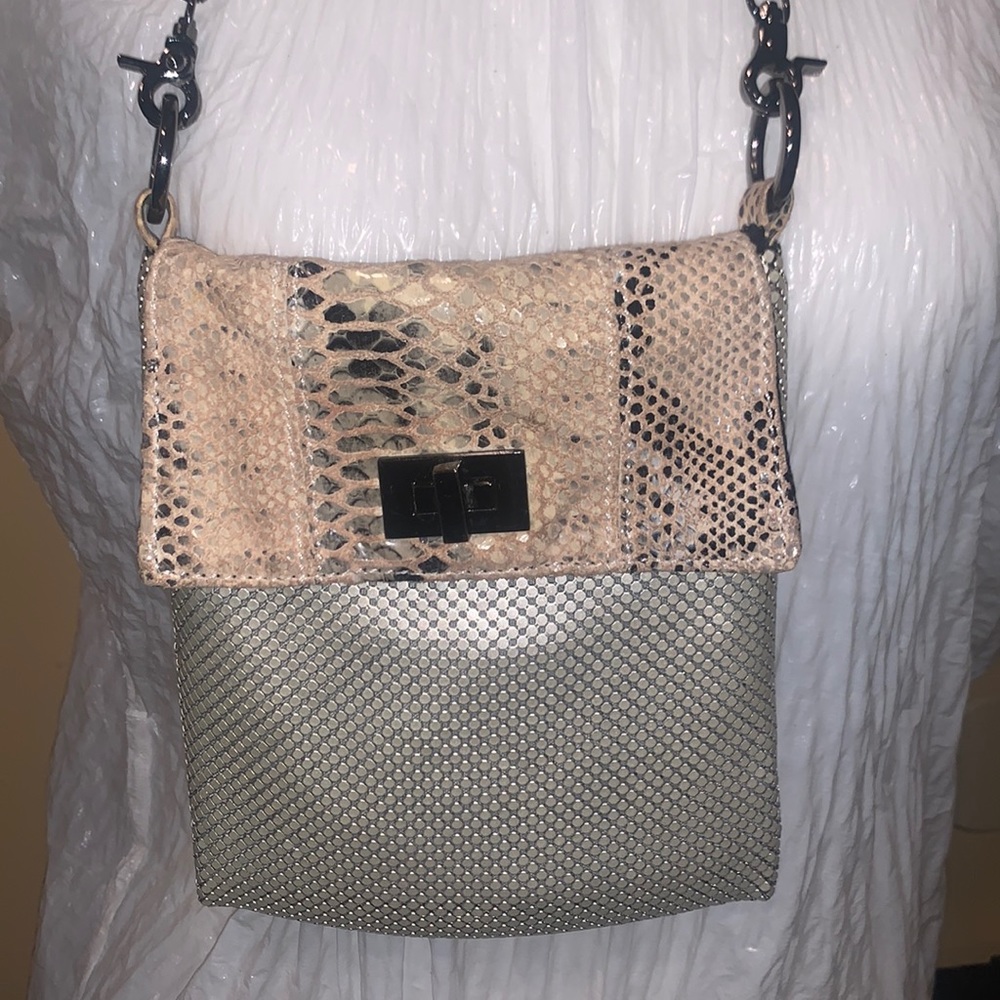 Whiting & Davis crossbody purse